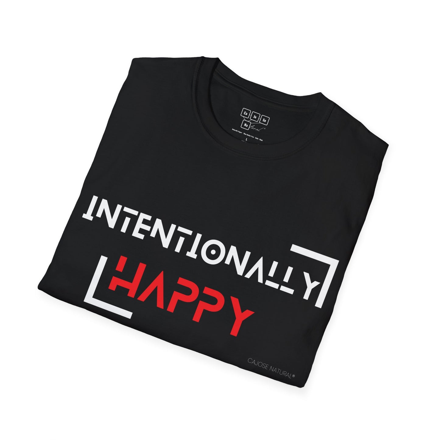 Red Intentionally Happy Tee