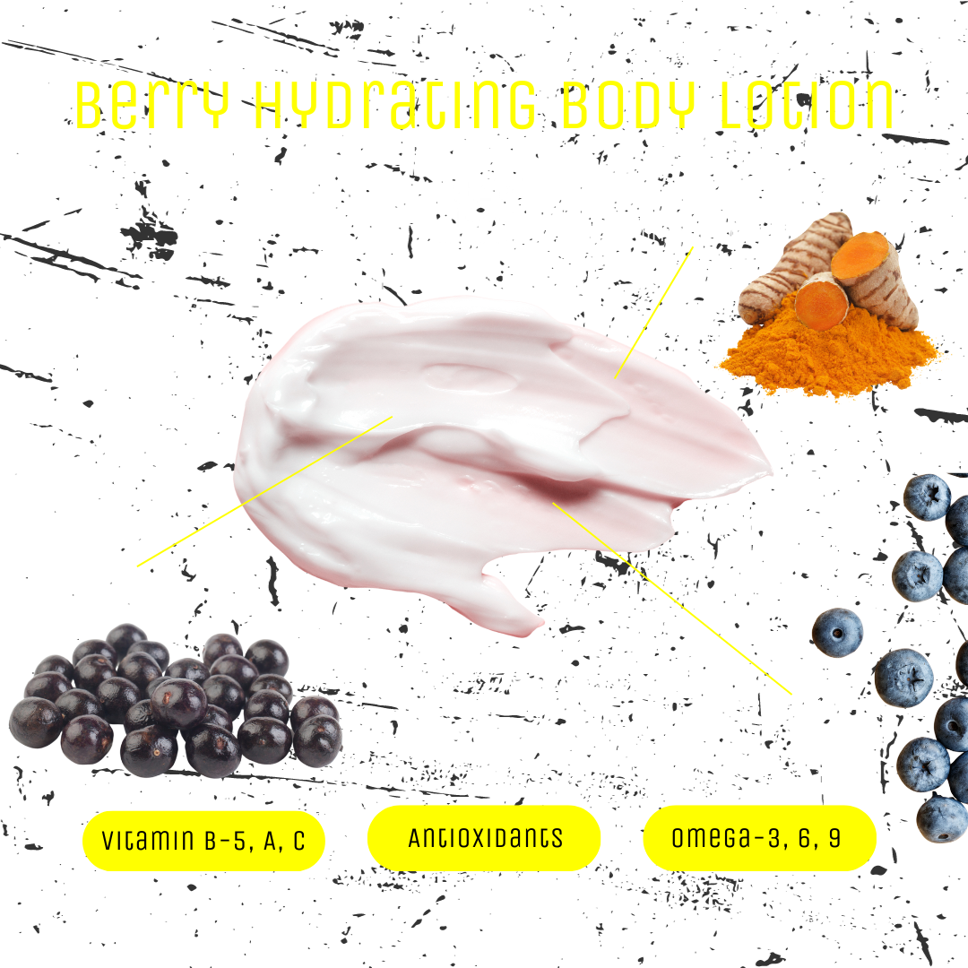 Berry Hydrating Skin Softening Lotion - CaJoSe Natural