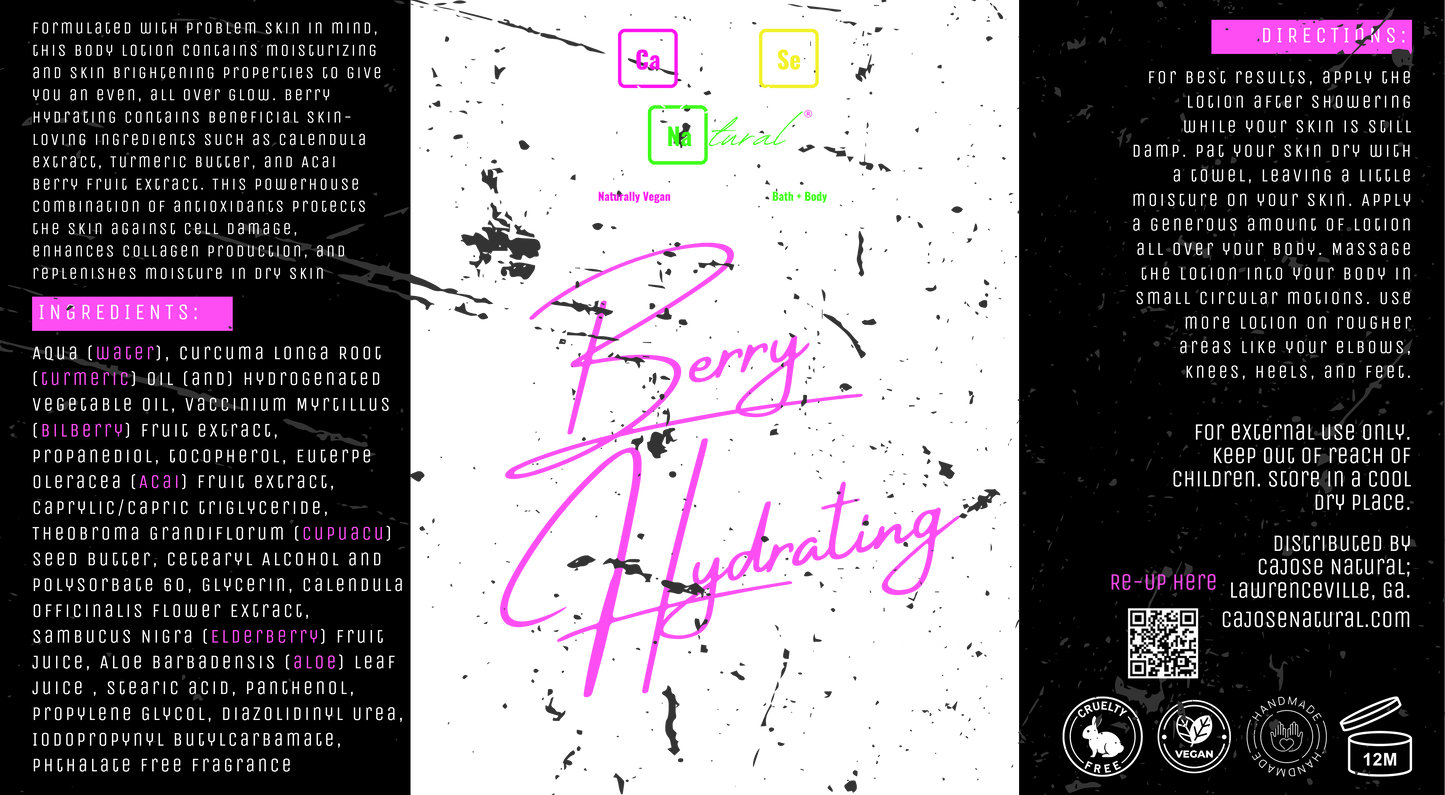 Berry Hydrating Body Lotion