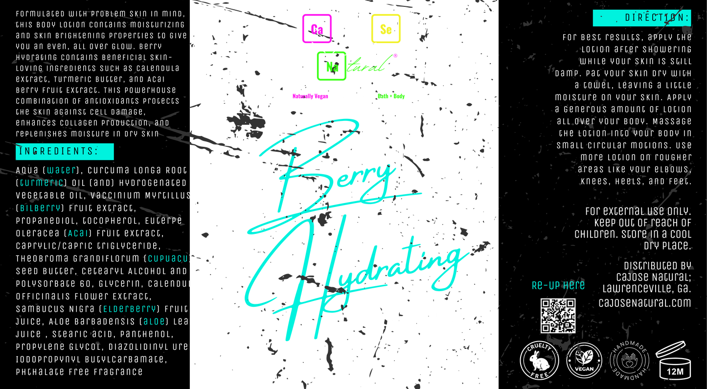 Berry Hydrating Body Lotion