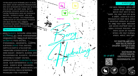 Berry Hydrating Body Lotion