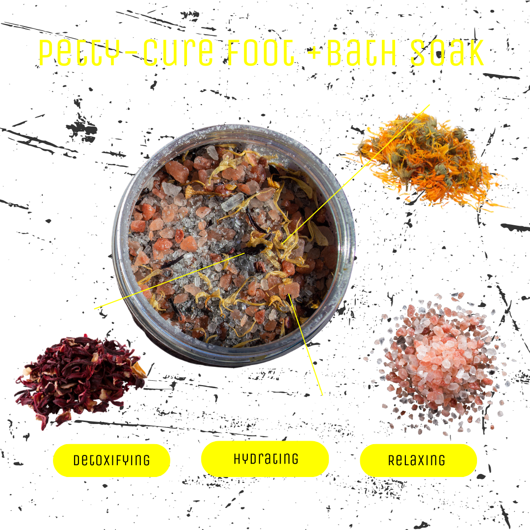 Petty-Cure Foot + Bath Soak - CaJoSe Natural