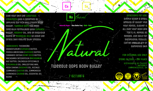 Tweedle Oops Body Butter - CaJoSe Natural