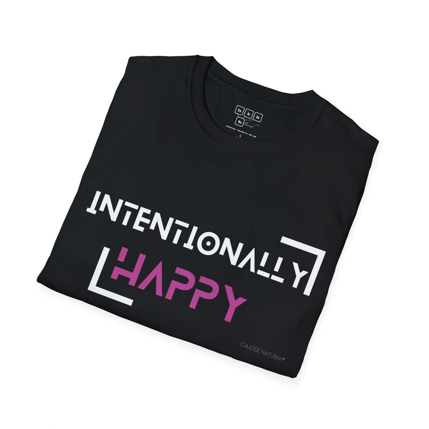 Pink Intentionally Happy Tee